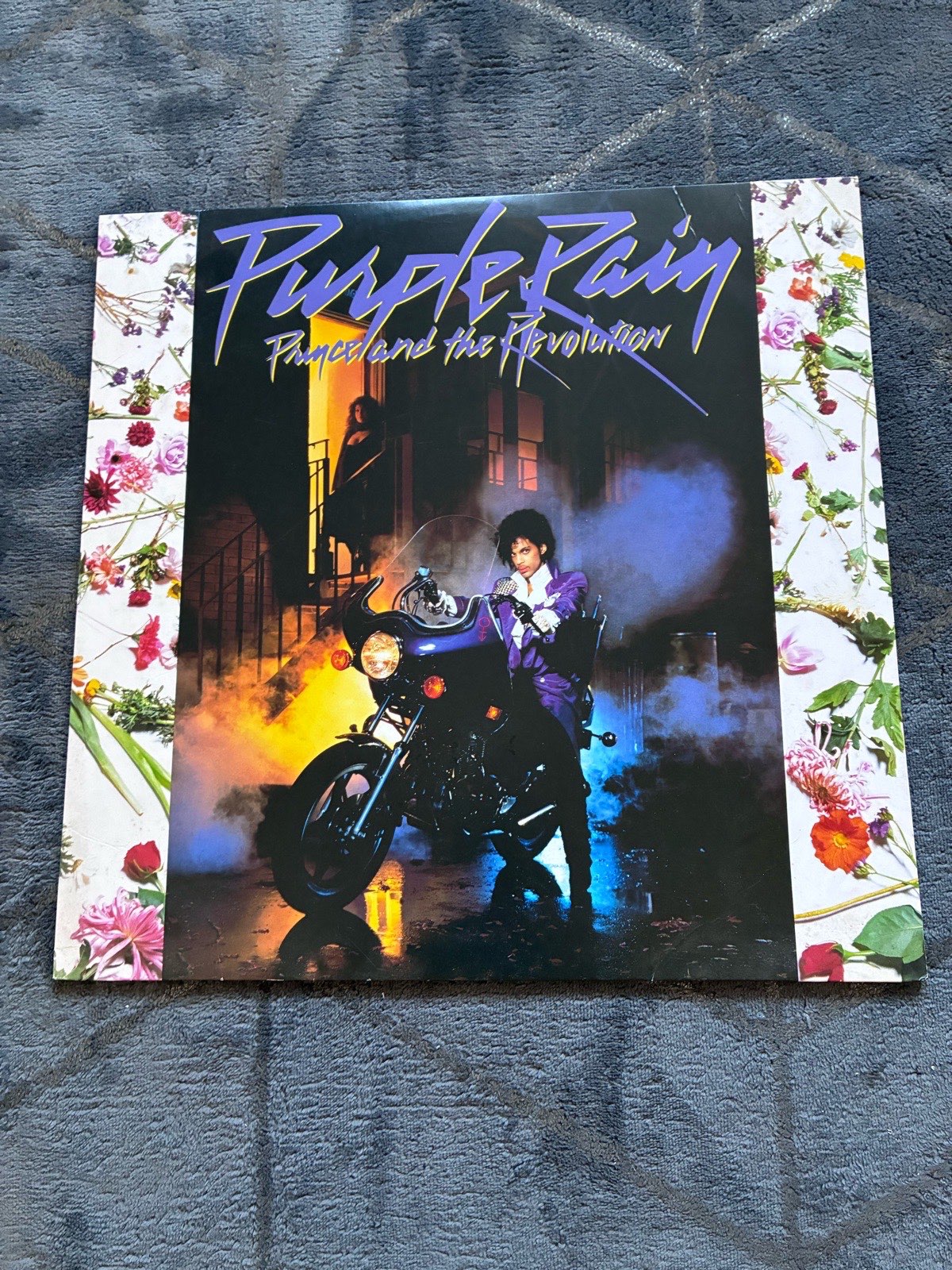 Prince Purple Rain Vinyl LP 1984 US 1st Press 25110-1 A WITH ORIGINAL POSTER