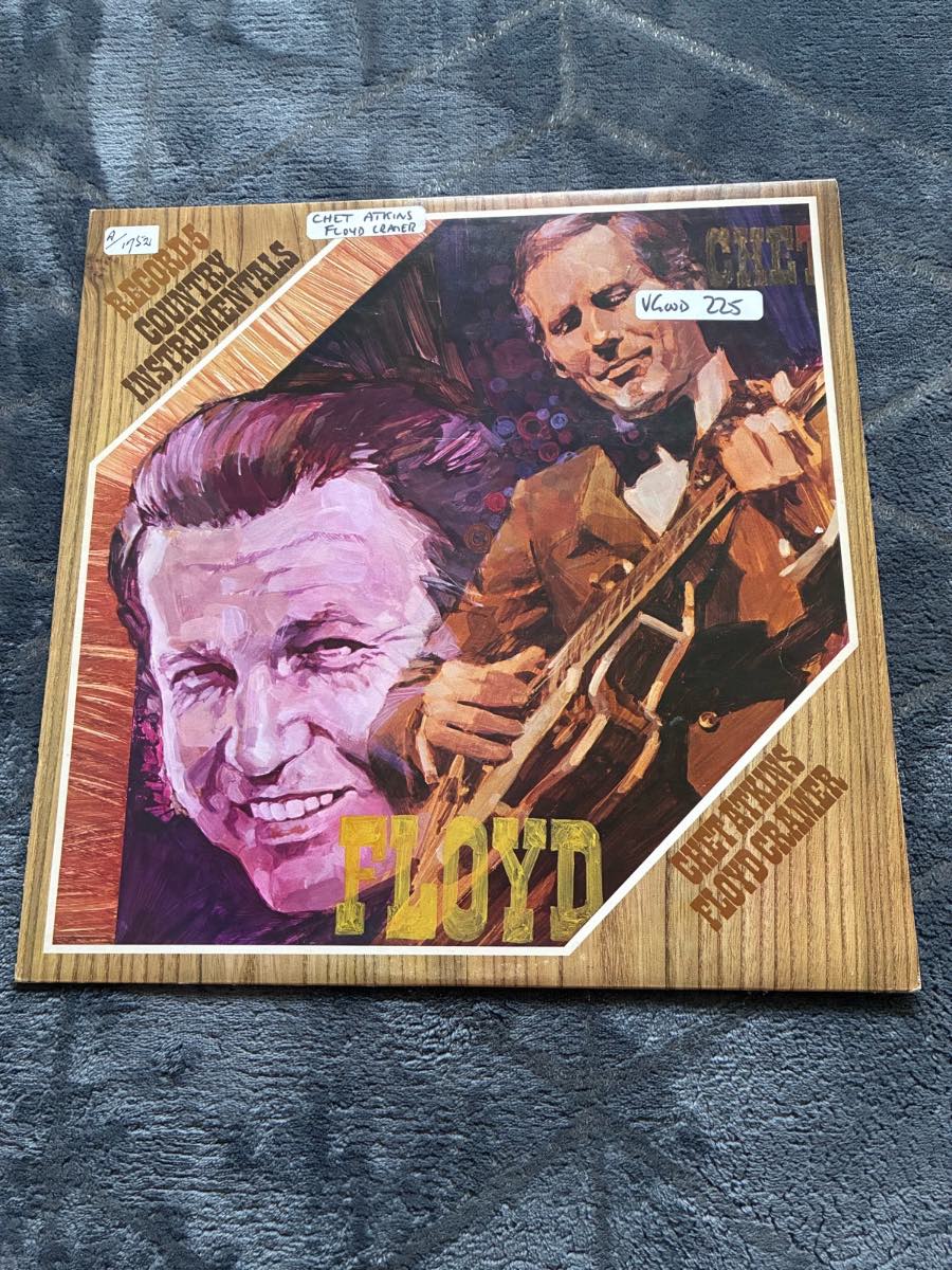 Record 5 Country Instrumentals Chet Atkins Floyd Cramer Vinyl