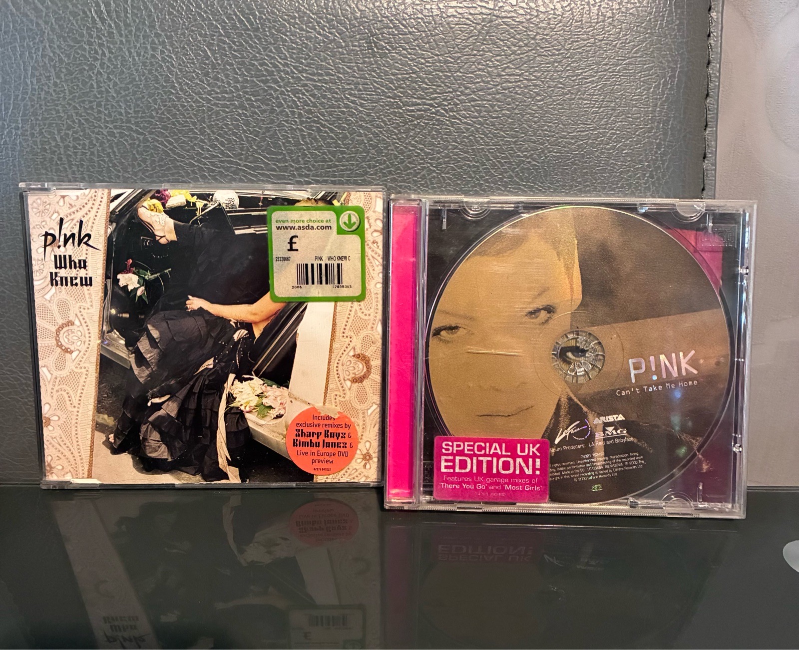 P!nk CD Bundle - Can't Take Me Home Special UK Edition Album Who Knew CD Single