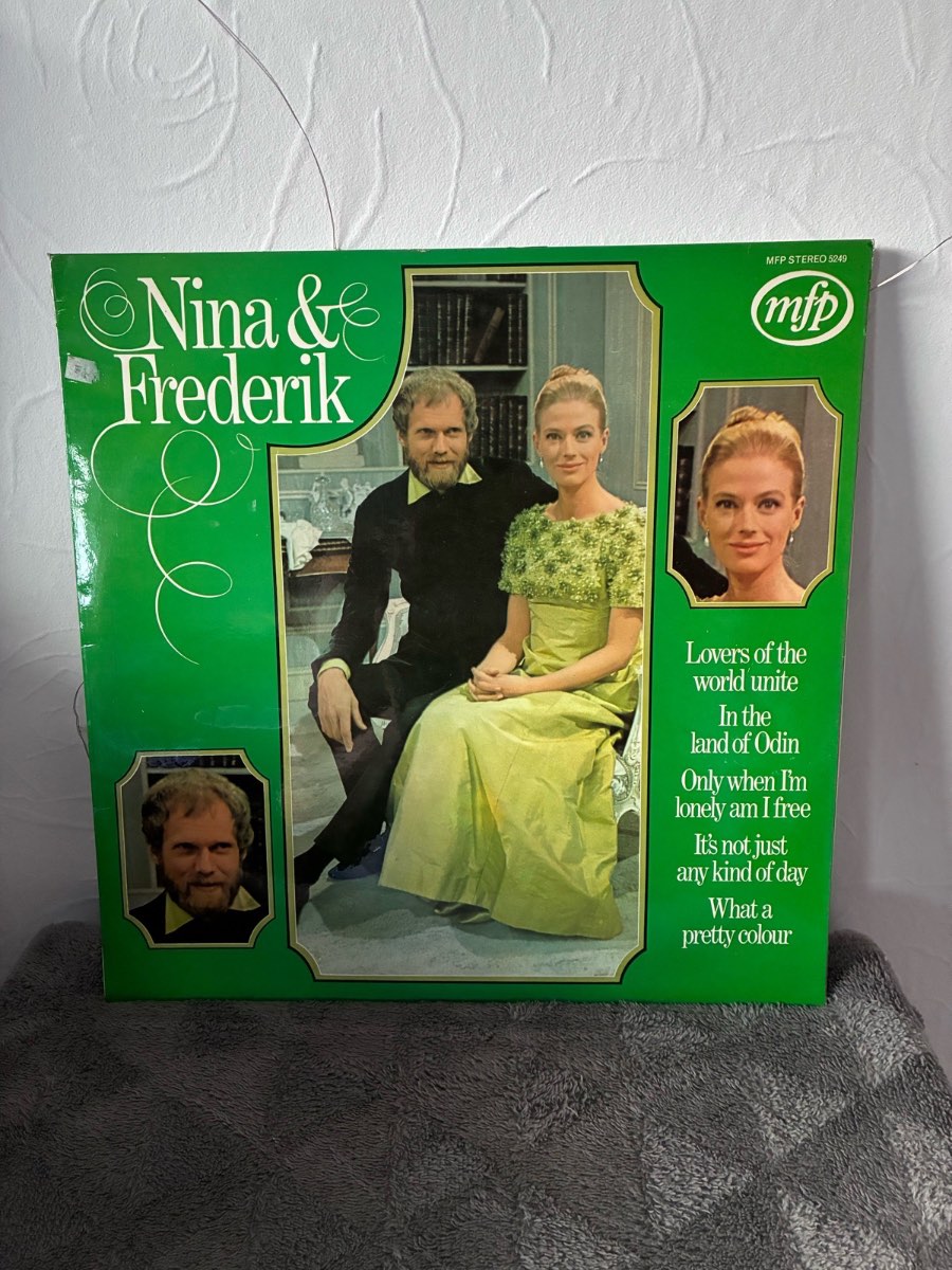 vintage Nina & Frederik compilation vinyl LP