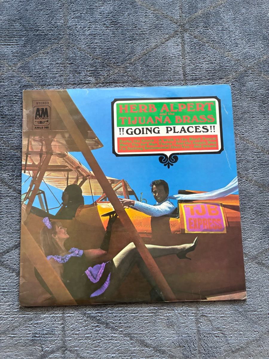 Herb Alpert & The Tijuana Brass – Going Places!! Vinyl LP (1965 Stereo UK)