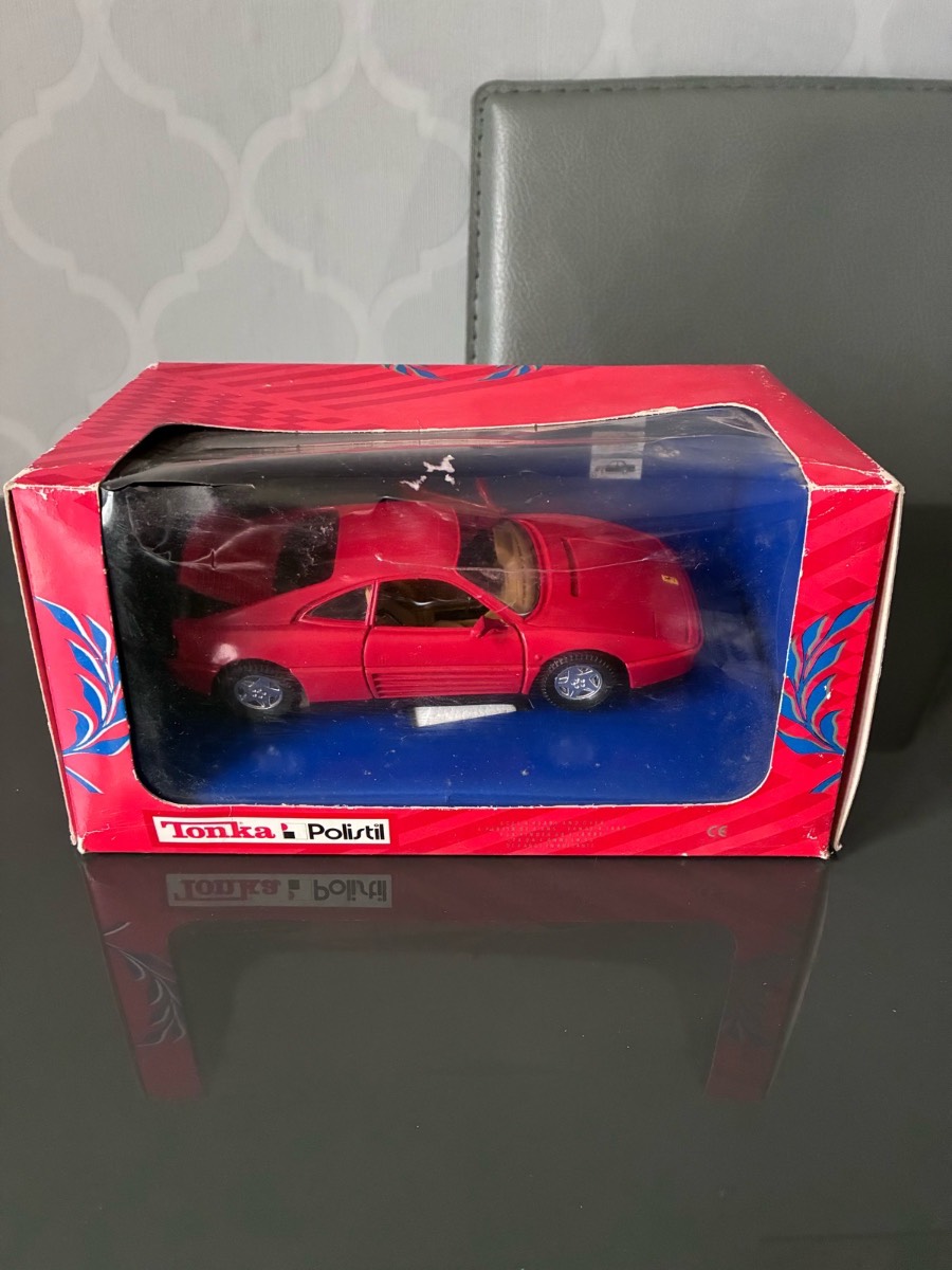 Vintage Tonka Polistil Ferrari 348 GT - 1/25 Scale Diecast - Boxed