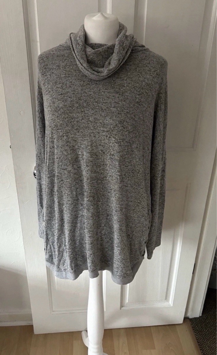 Phase Eight Women's Grey LongJumper Size 14