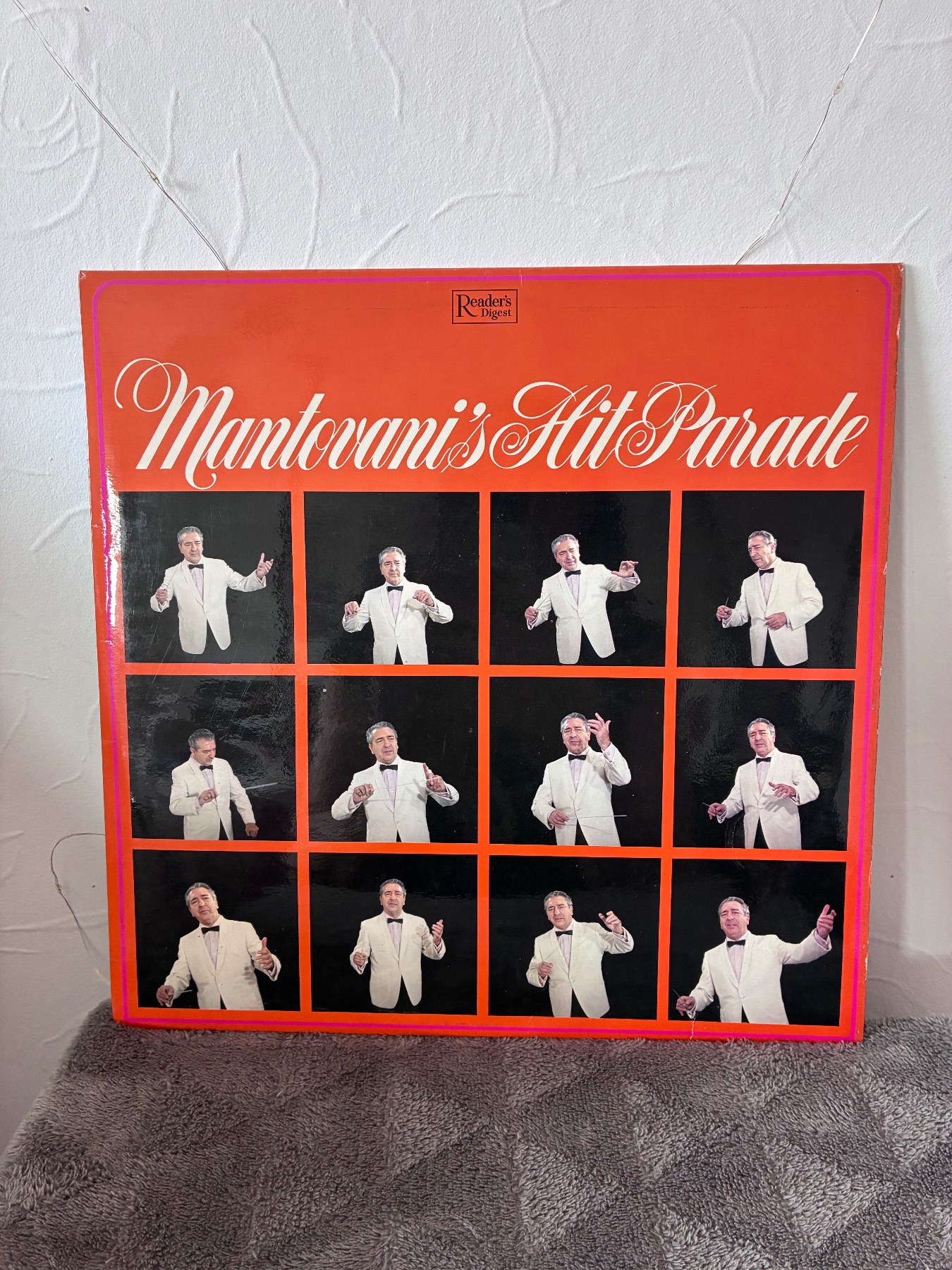 Mantovani's Hit Parade Vintage Vinyl Record 12" LP Reader's Digest Decca RDS 6897