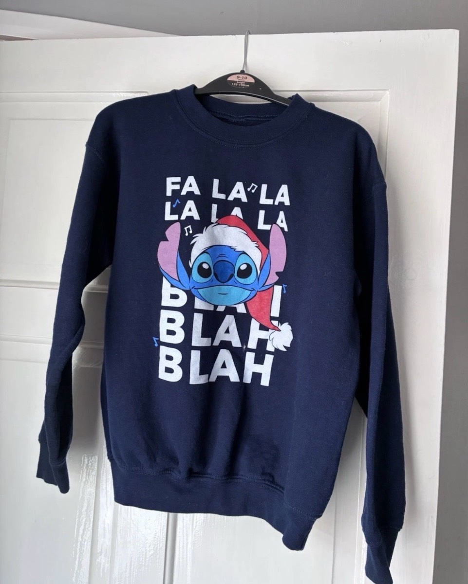Child’s Stitch Christmas Jumper Size M