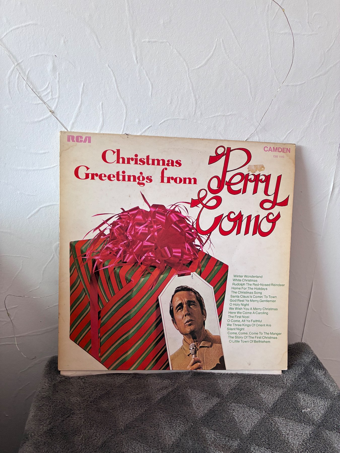 Perry Como – Christmas Greetings From Perry Como Vintage Vinyl LP