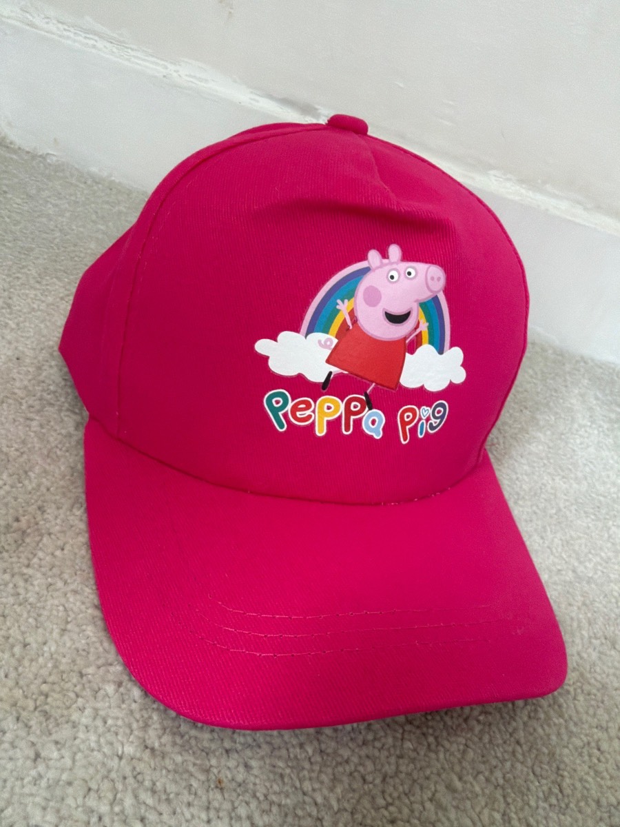 New original peppa pig girls hat size 3-7 years