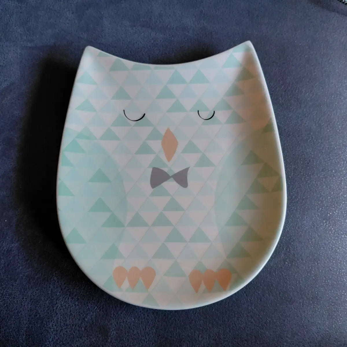 Maisons du Monde Owl Platter – 8x7"
