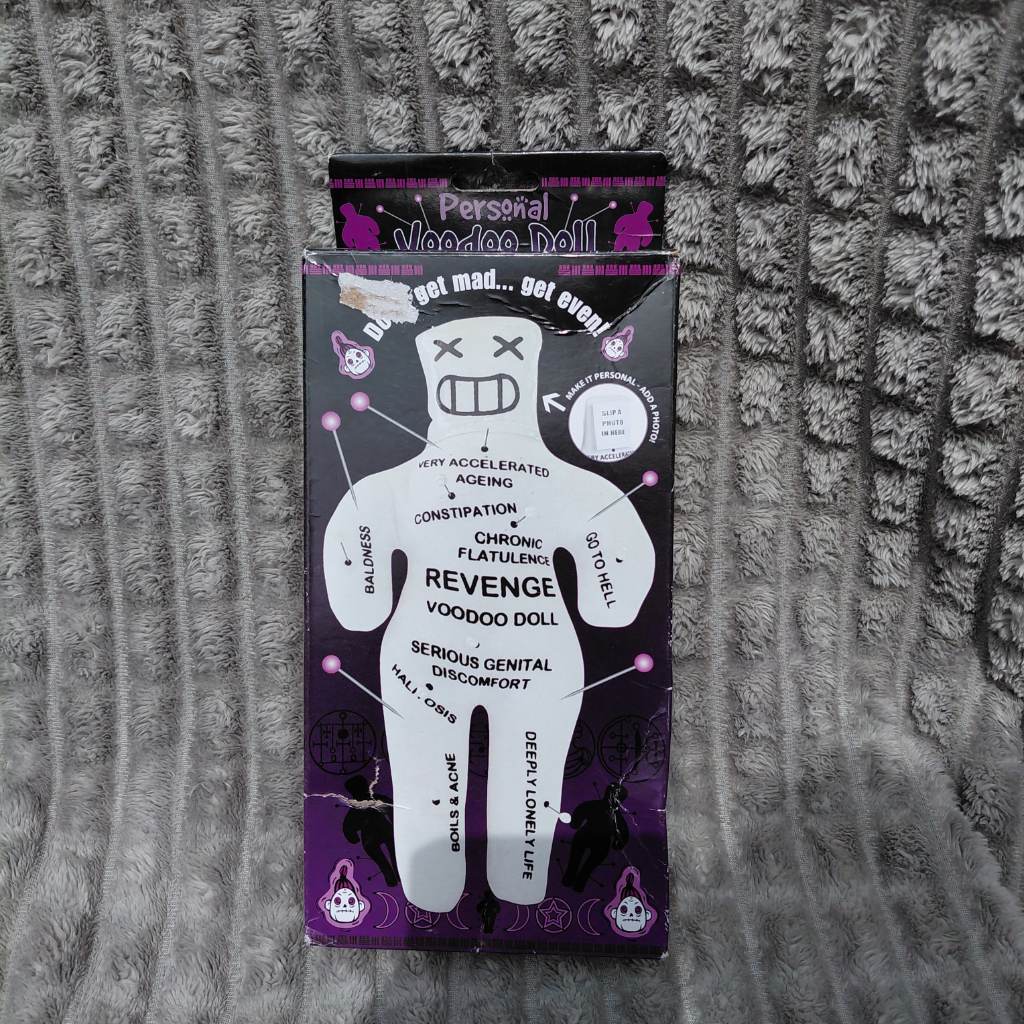 Revenge Voodoo Doll – Funny Novelty Gift / Secret Santa (Brand New)