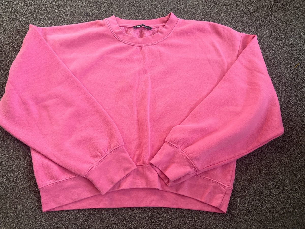 Zara woman's cropped jumper