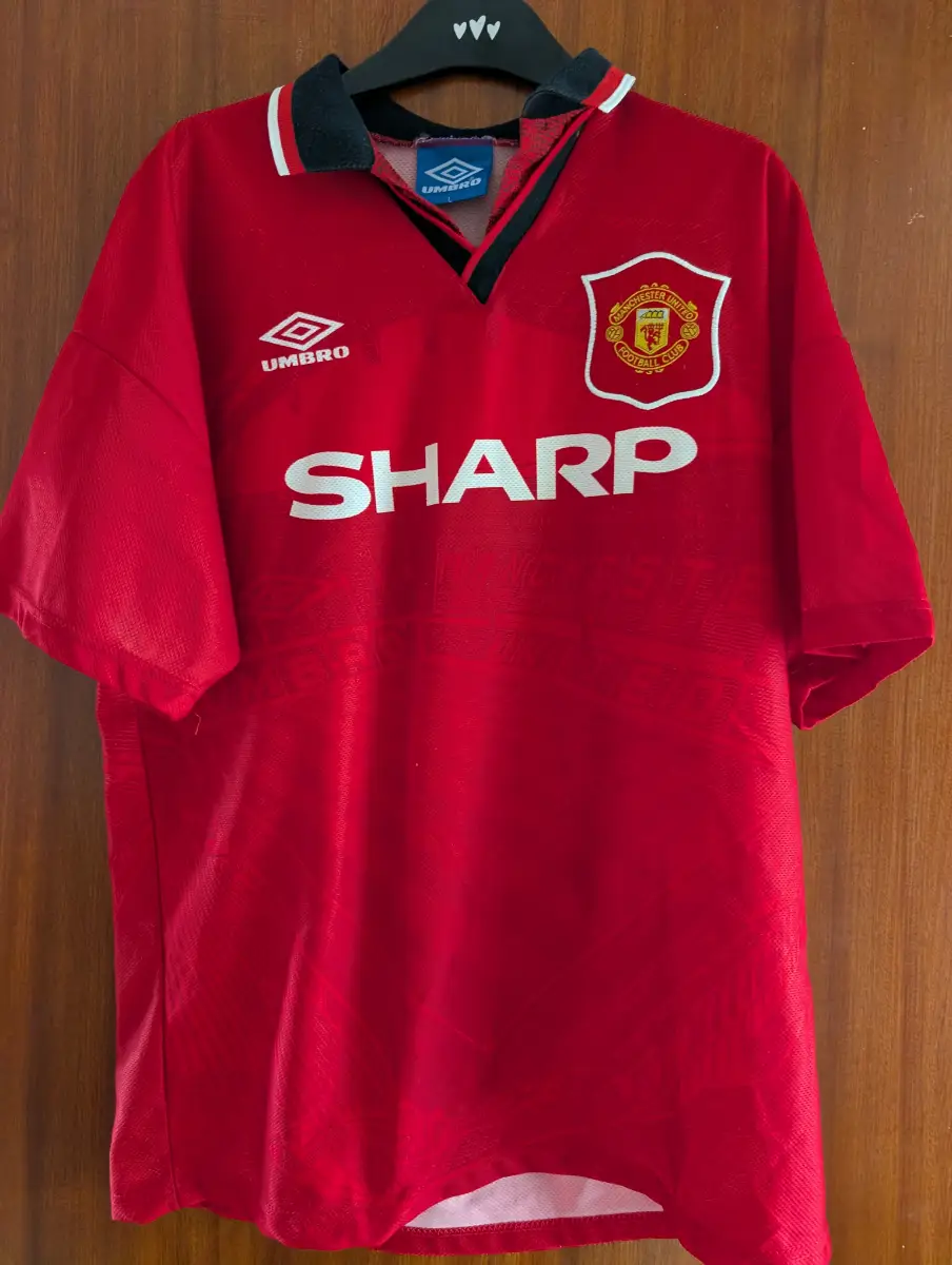 Vintage man united shirt