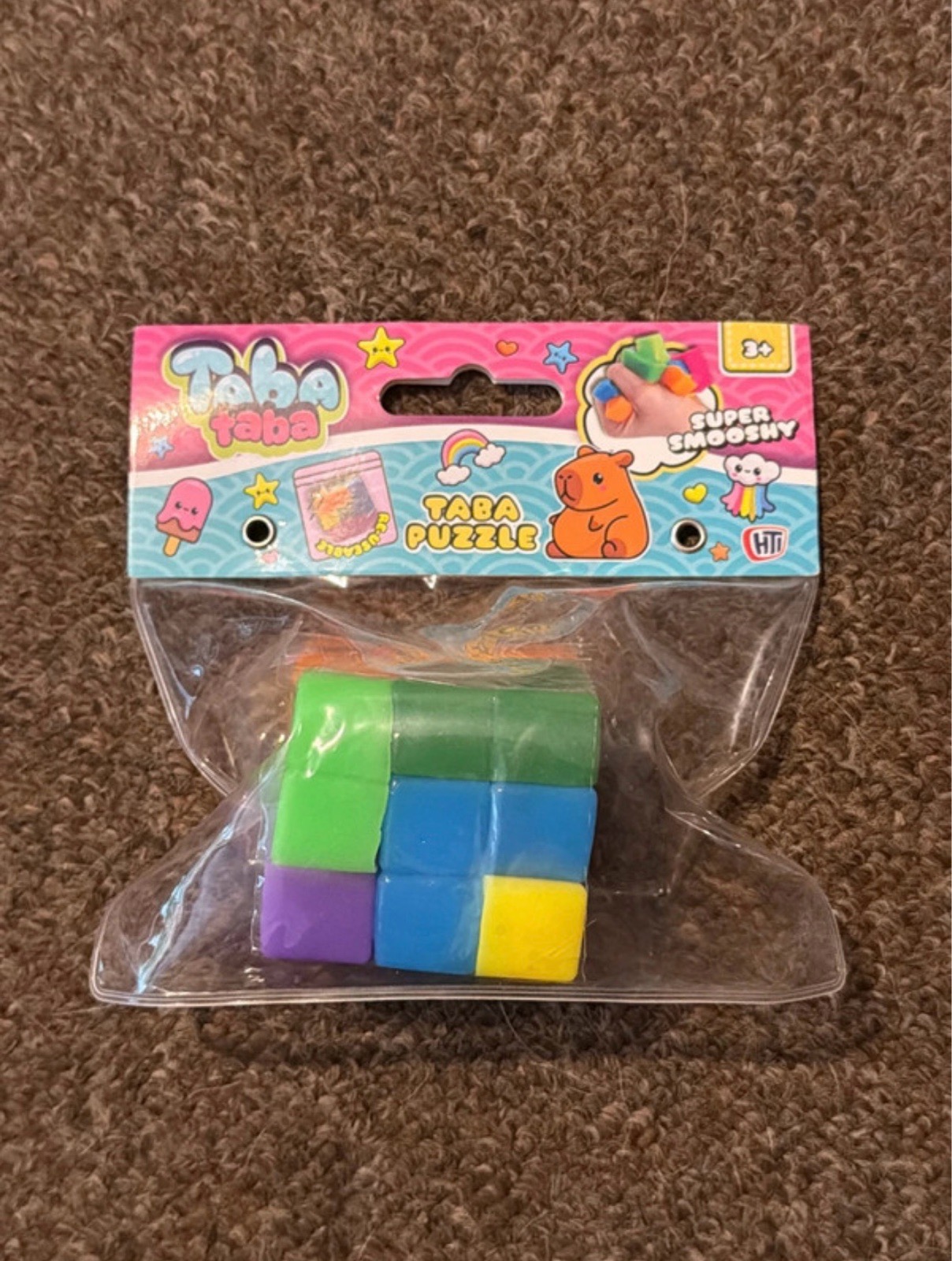 Taba squishy puzzle cube