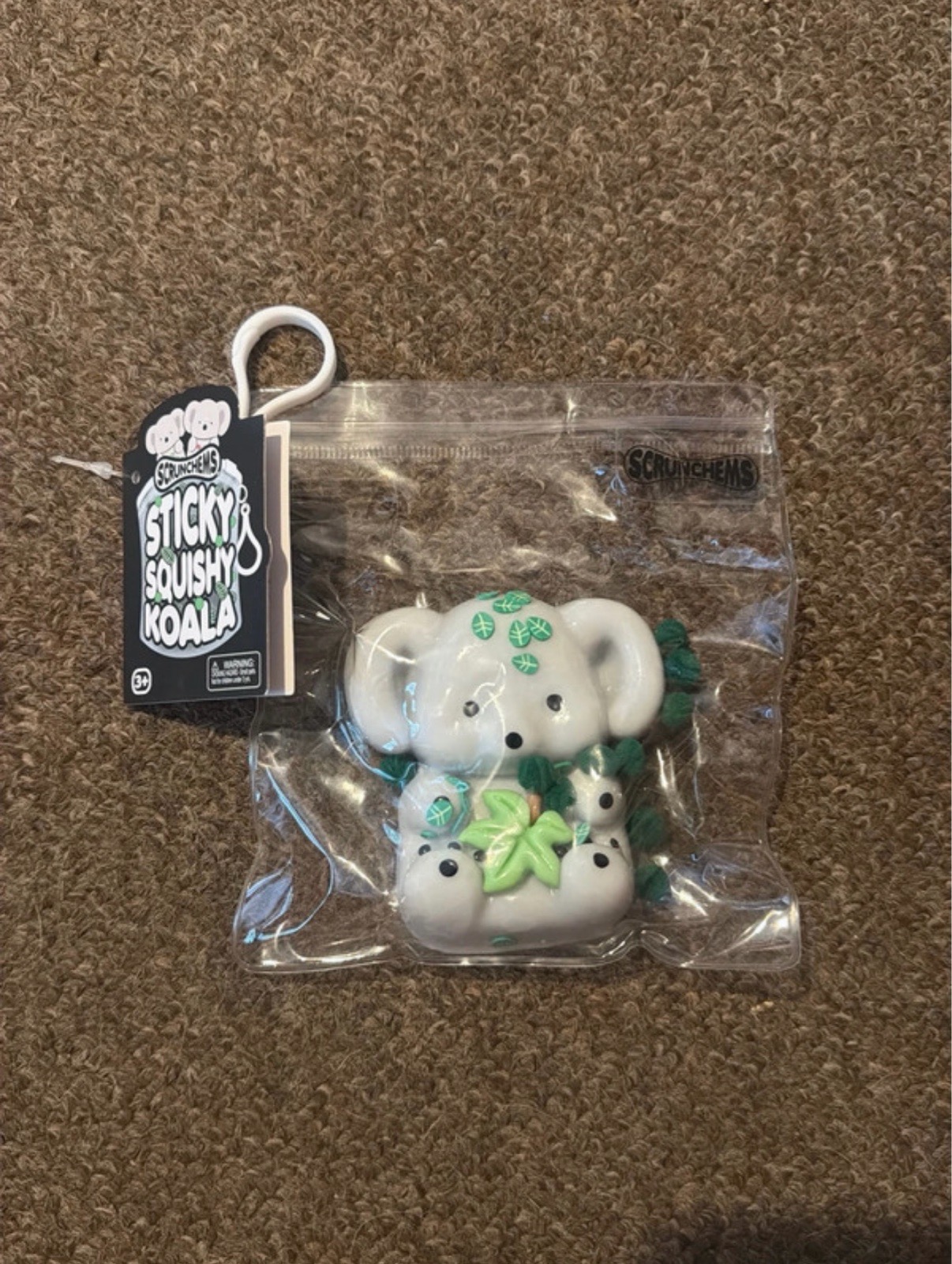 Scrunchems sticky squishy koala