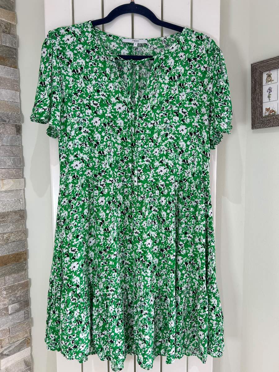 Green Next summer Dress size 8