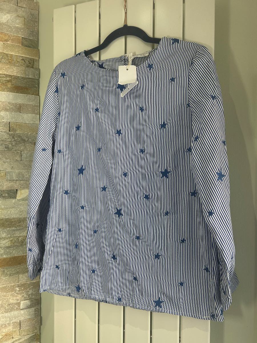 100% cotton made in Italy top size 12