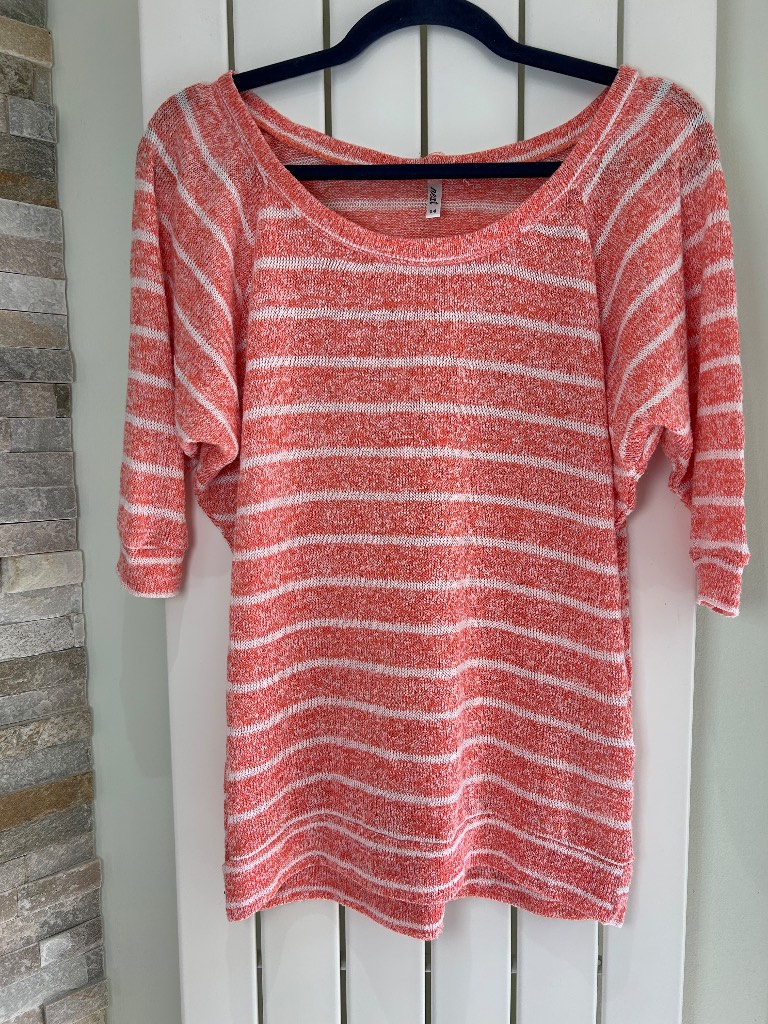 Next coral knit top size 14