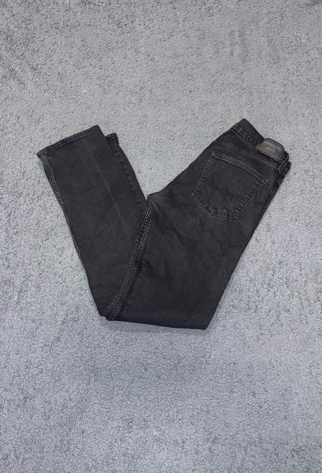 Denizen From Levi's Straight Fit Jeans Faded Black W32 L34