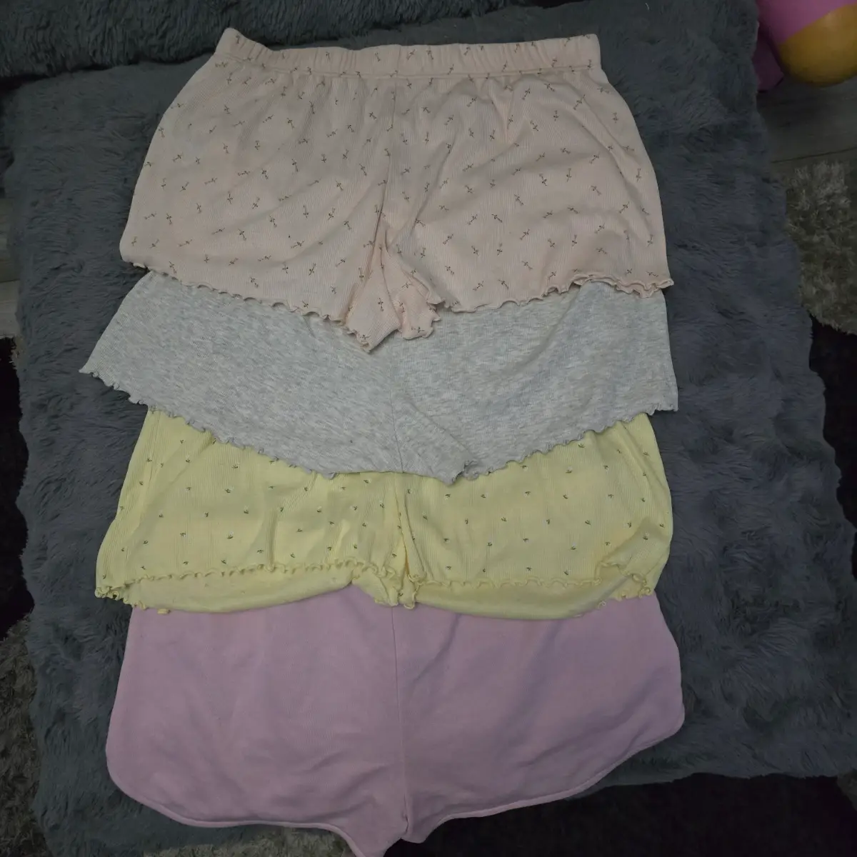 Bundle of 4 Casual Jersey Everyday Shorts Fits UK 14/16