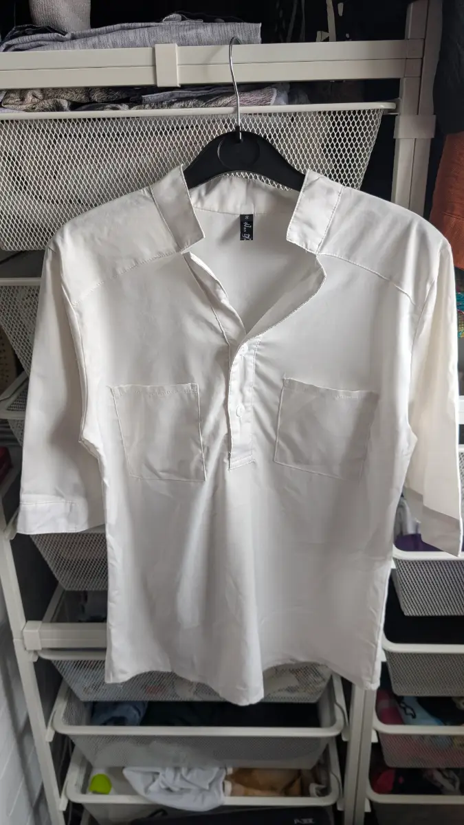 White Blouse Shirt Size S