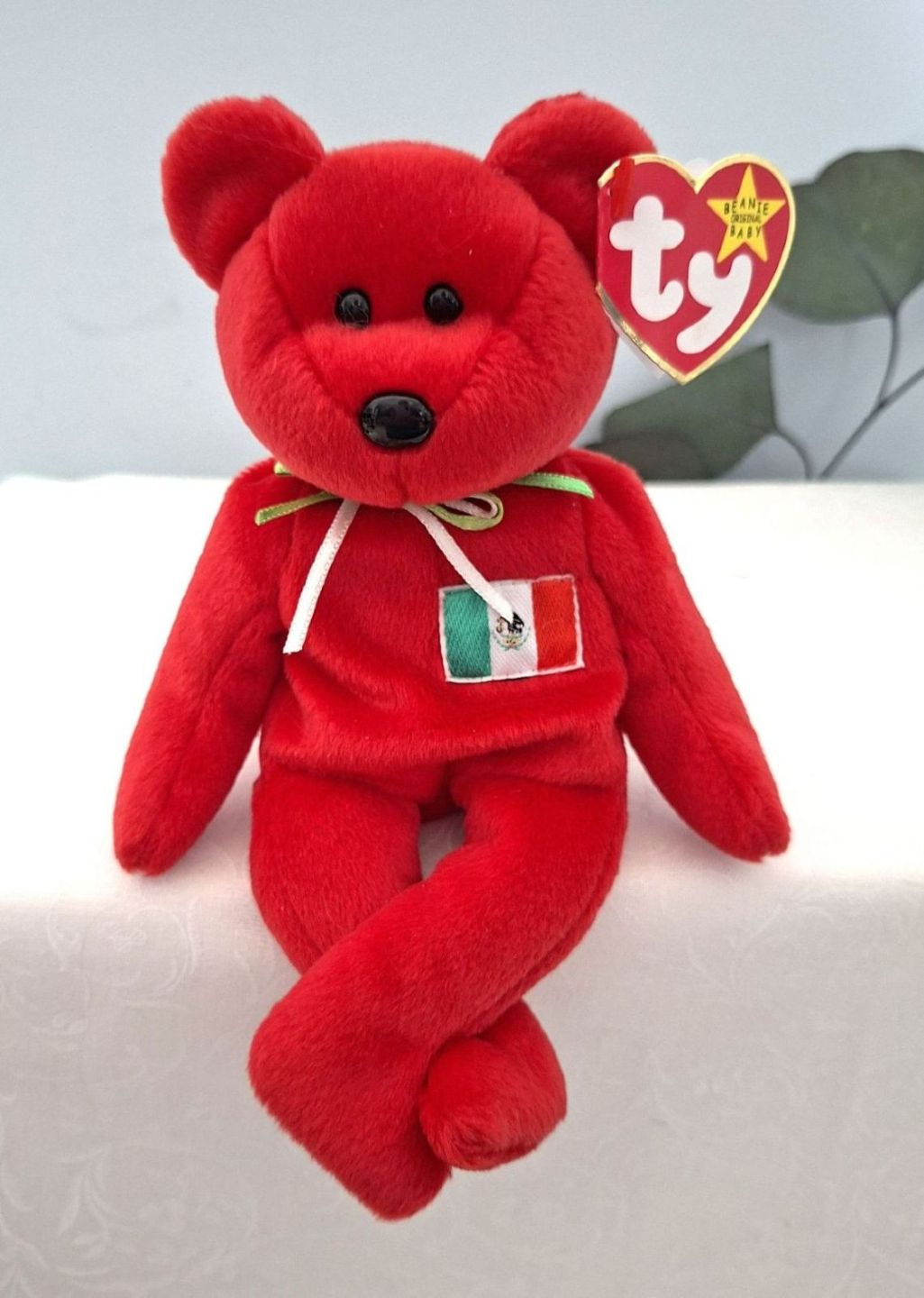 “Osito Bear” Vintage Ty Beanie Baby From 1999 He is My Last One