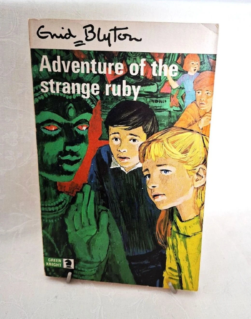 Vintage Enid Blyton Illustrated Paperback Adventure of the Strange Ruby Children’s Classic