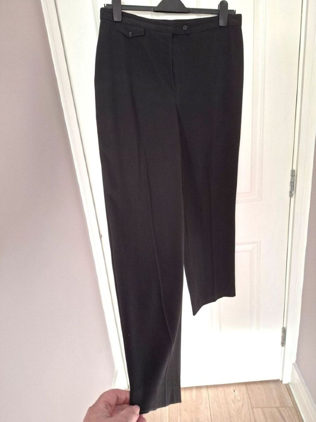 Black Trousers - Macy’s Classic Style - Label is a US14 Measurements Below