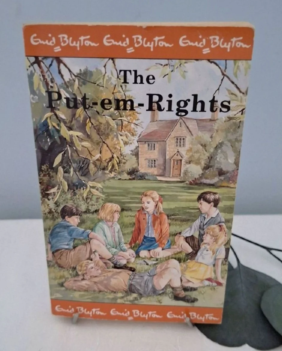 Put-Em-Rights – 1960s Vintage Paperback Rare Retro Cover - Childhood Memories Enid Blyton Book