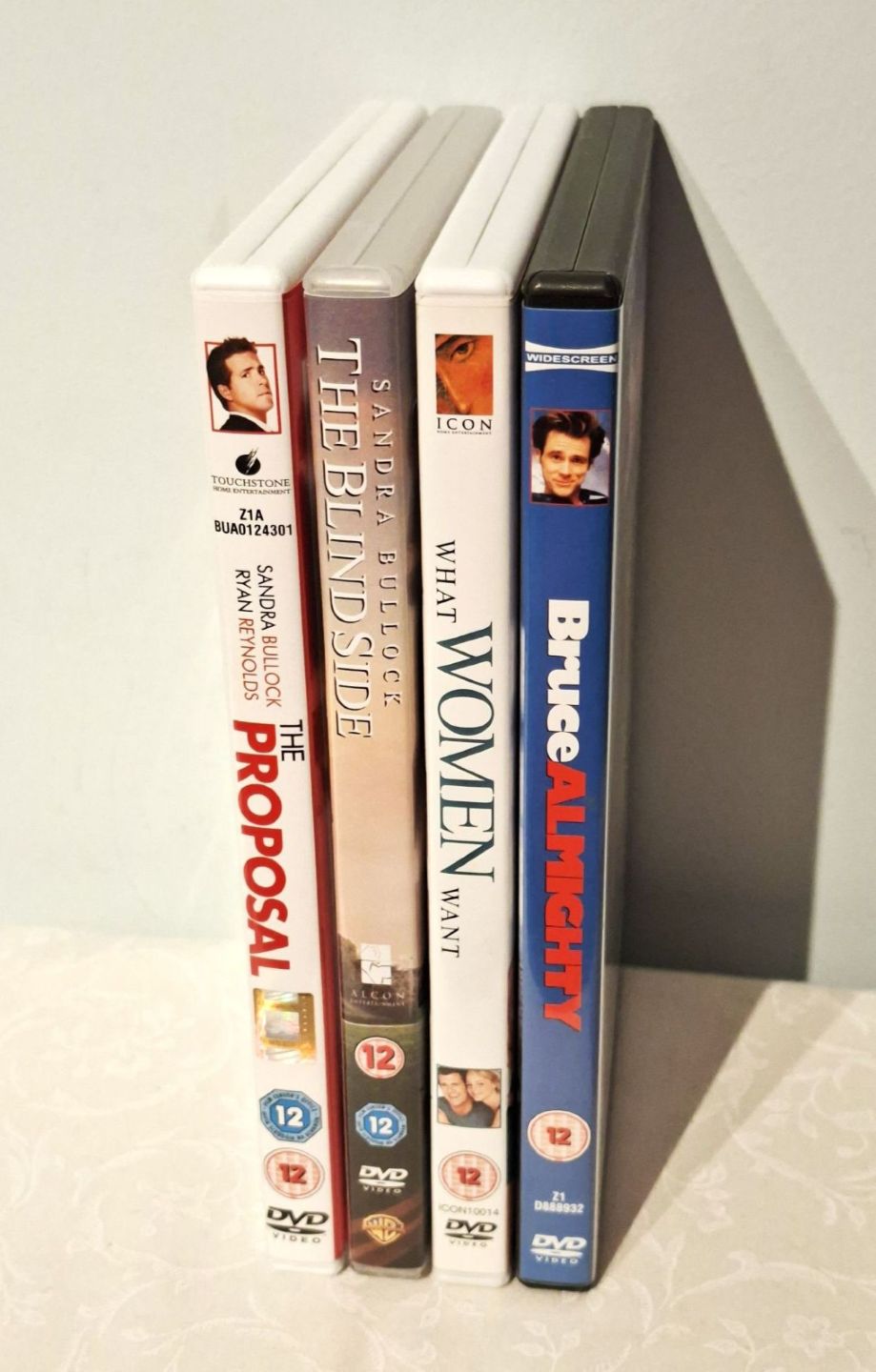 DVD Bundle Four Great Films – The Proposal, Bruce Almighty, The Blind Side & What Women Want