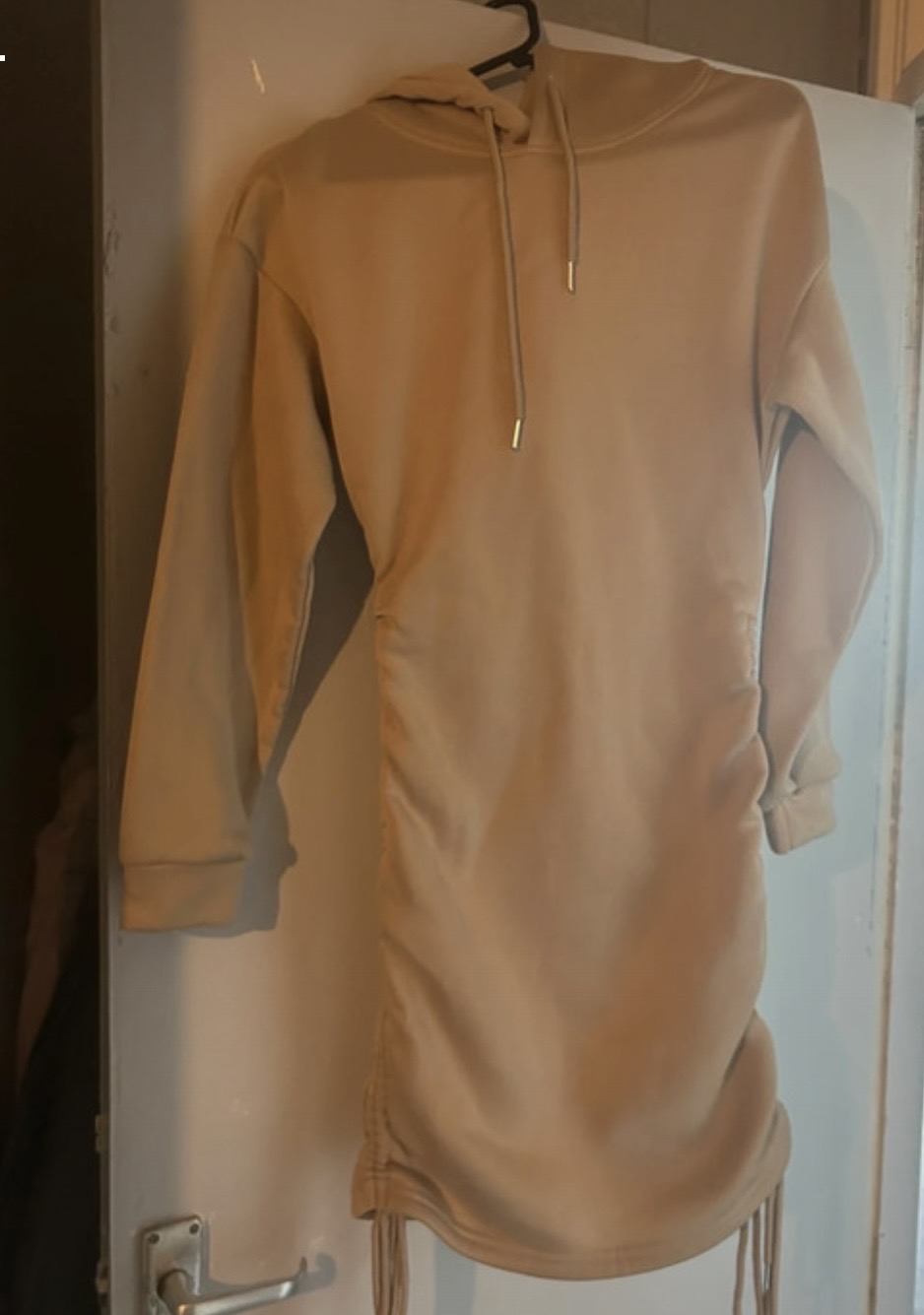 Brown jumper dress
