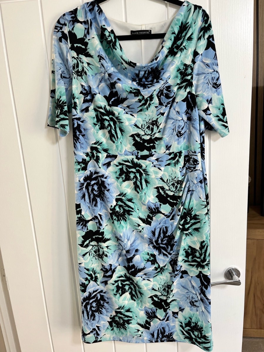 David Emanuel fully lined Dress size 16