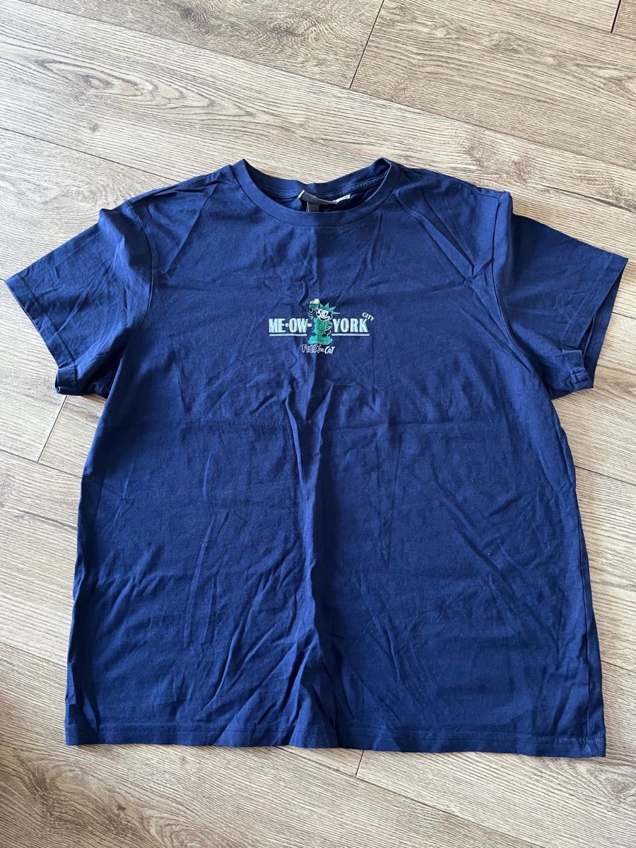 H&M Felix The Cat 'Meow York' Graphic T-Shirt - Size L