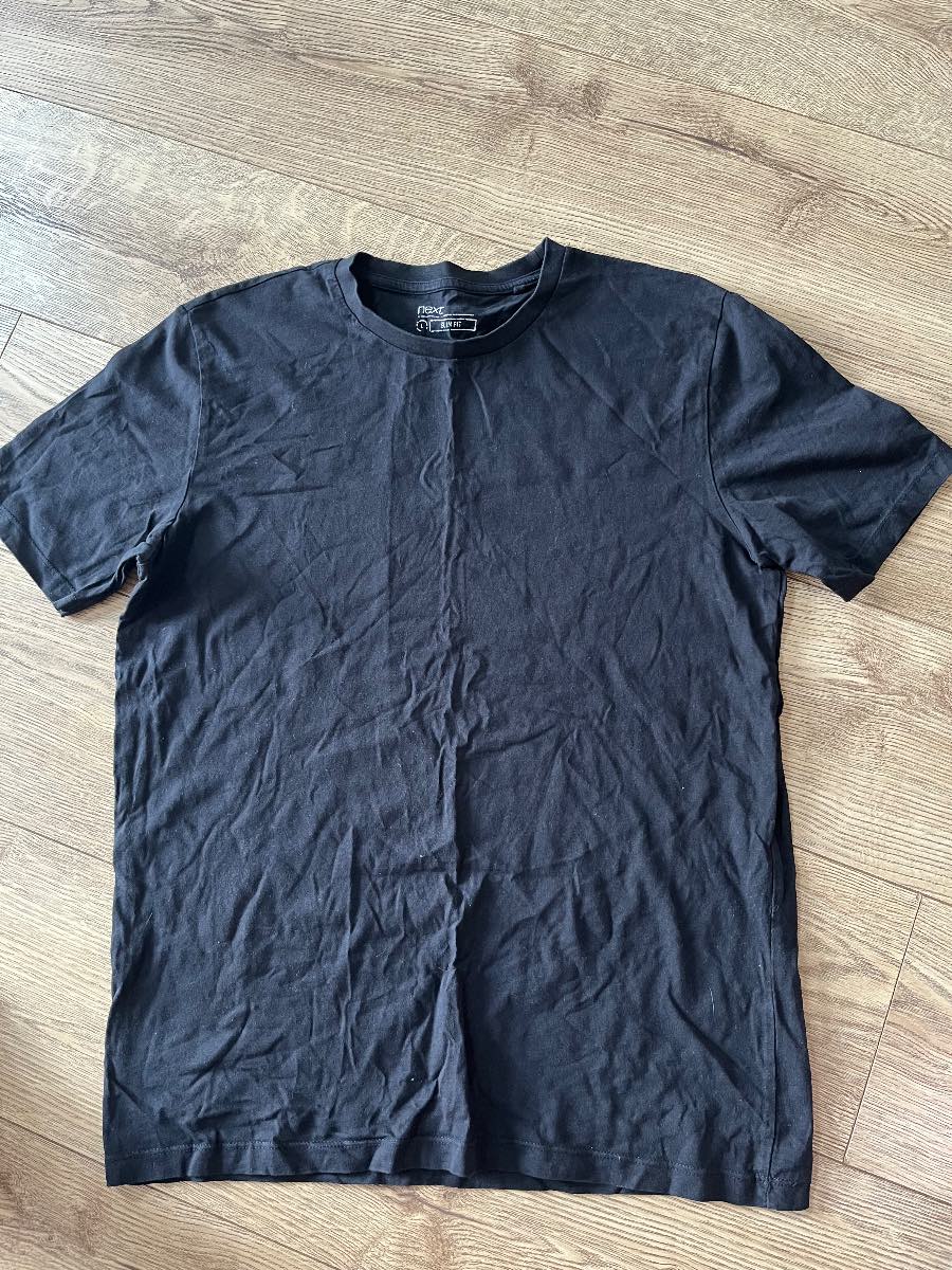 Next Men's Black Slim Fit T-Shirt - Large - Very Good Condition