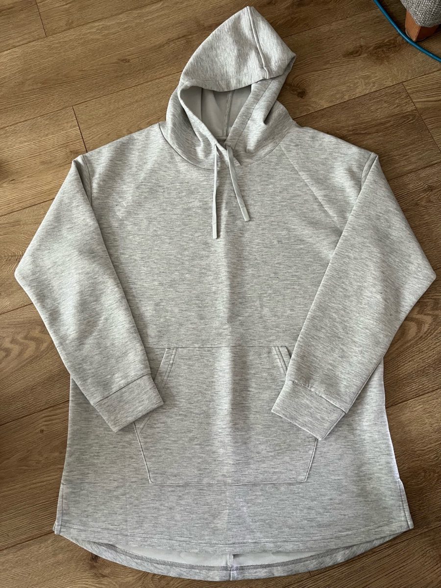 Tu Active Grey Marl Pullover Hoodie | Size Medium