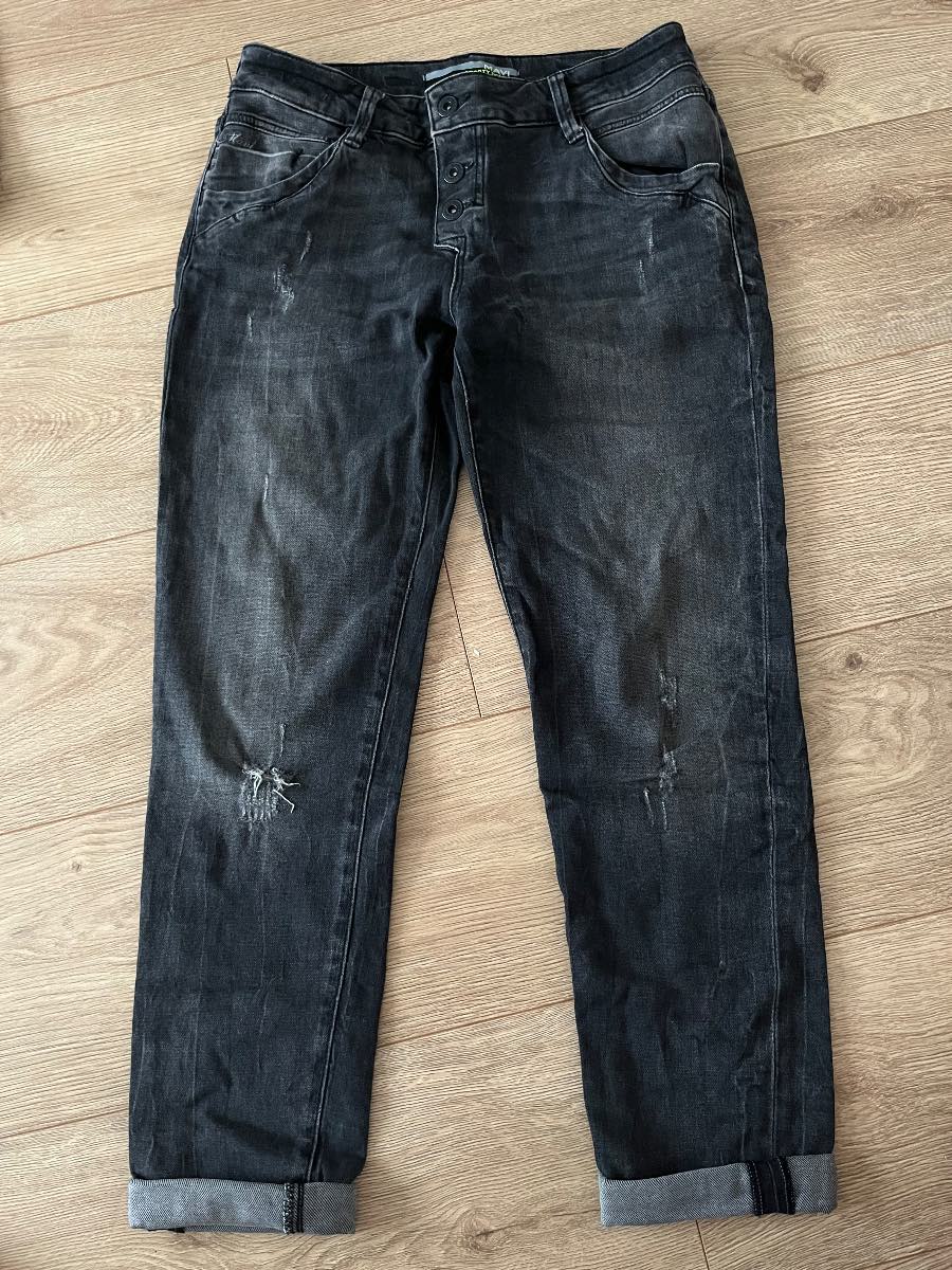 Mavi Sporty Denim Black Jeans - W26 L29 - Very Good Condition