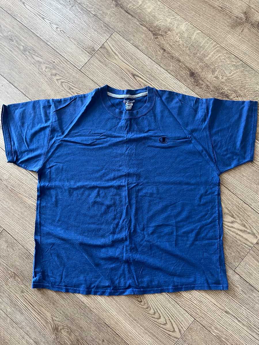 Royal Blue Champion T-Shirt XL | Essential Basic Tee | Excellent Condition