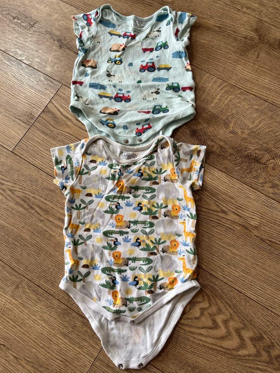 Lullaby Baby Bodysuits 2-Pack | 12-18 Months