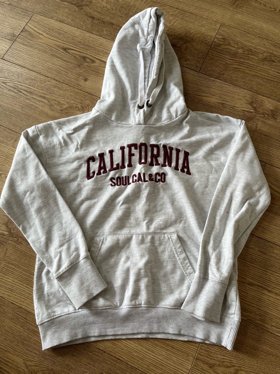 SoulCal & Co Grey California Hoodie | Size 14