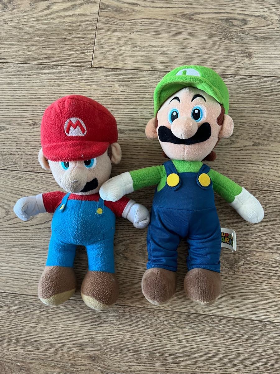 Super Mario Bros Mario and Luigi Soft Toys Set