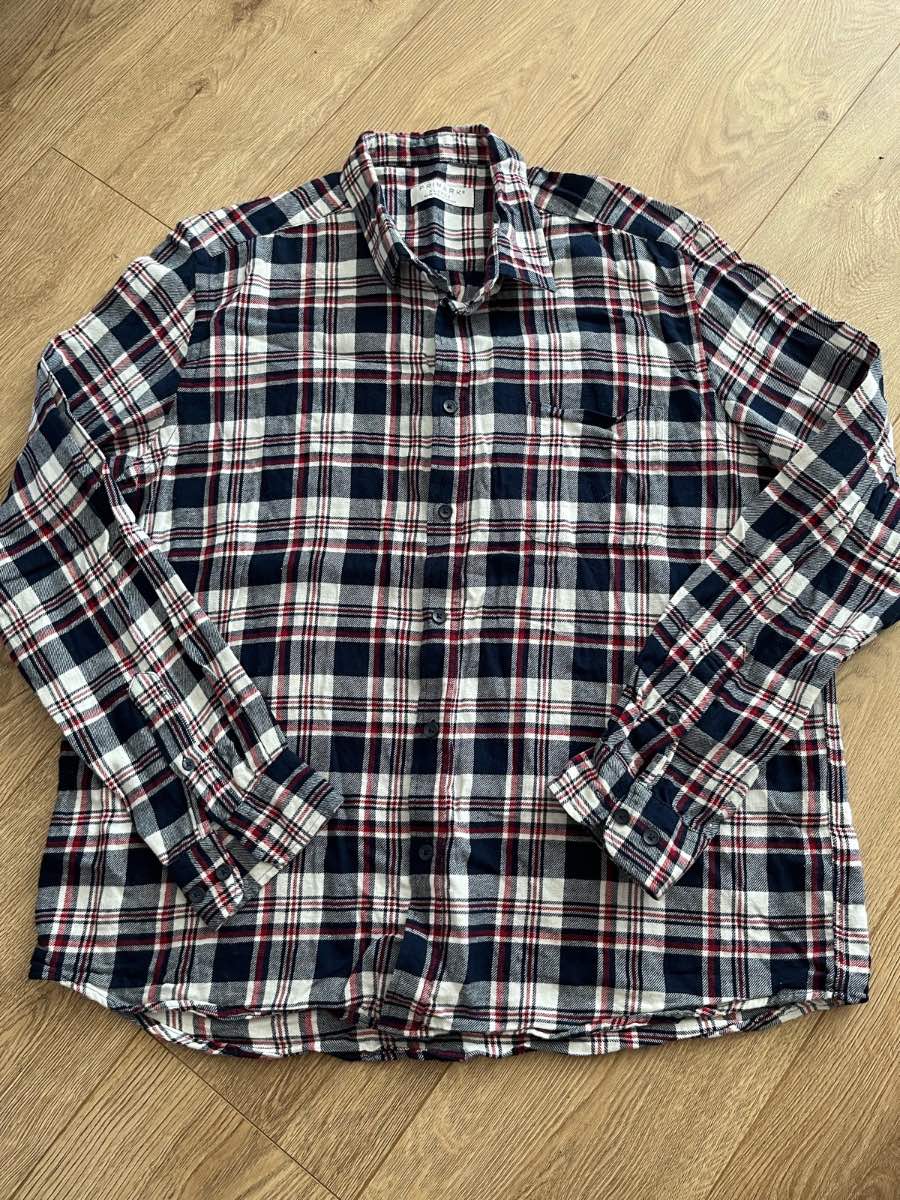 Primark Long Sleeve Check Lumberjack Shirt XL