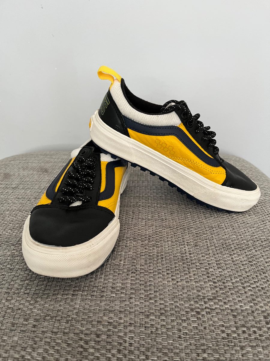 Vans Old Skool MTE-1 Varsity Black/Spectra Yellow - UK 3