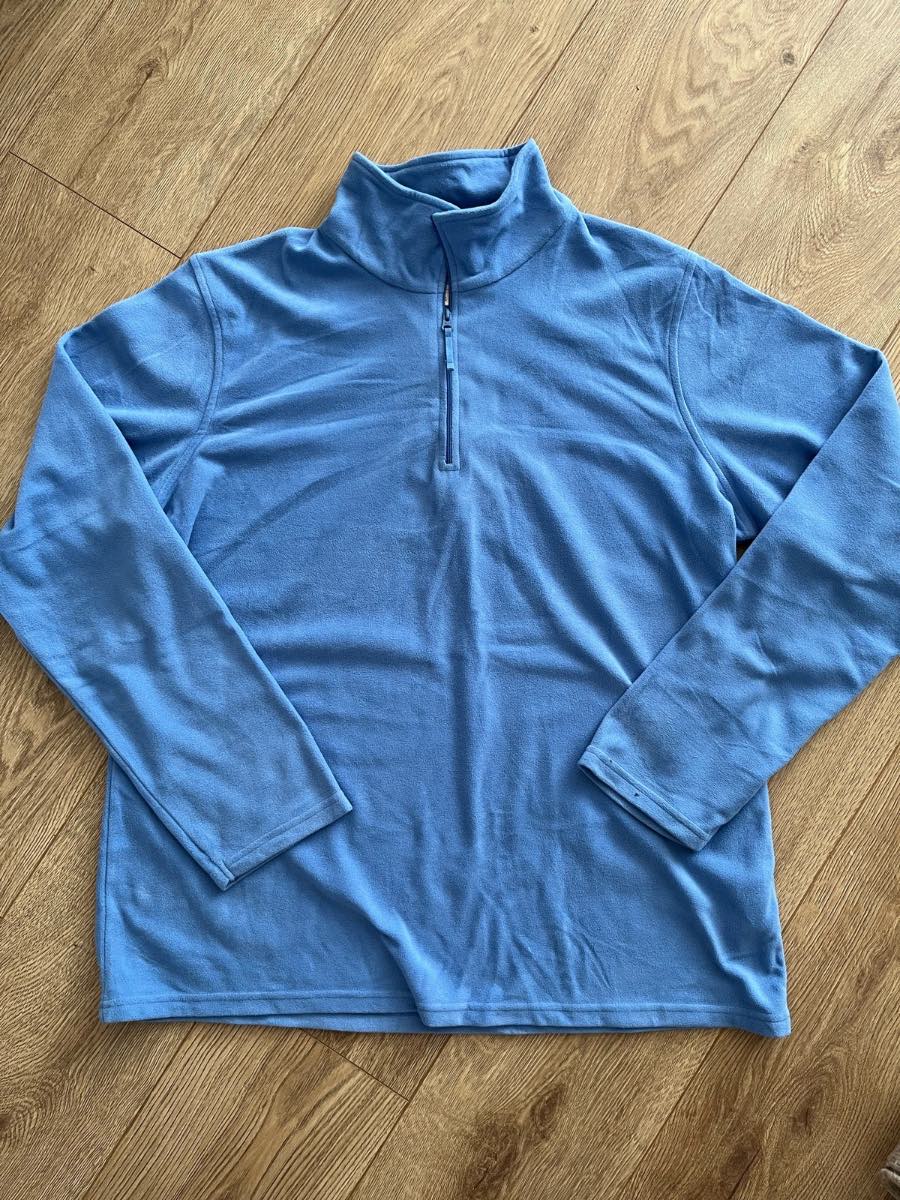 Mountain Warehouse Camber II Men's Half Zip Microfleece XL Blue