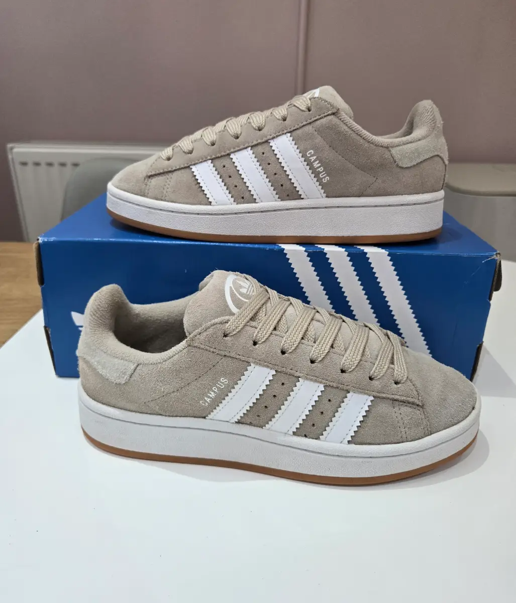 Adidas Campus 00s Size Uk 5 Beige Suede Very Good Condition