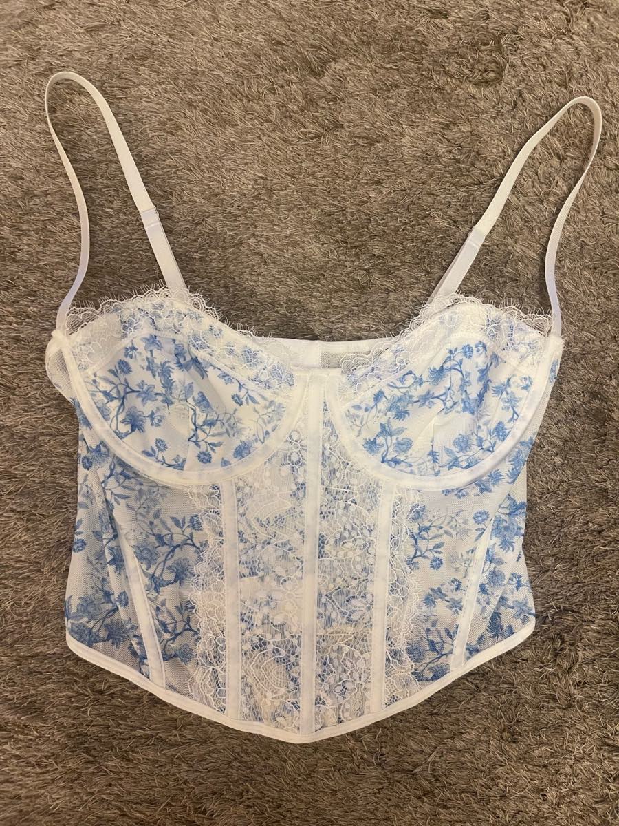 Floral Lace Corset Top