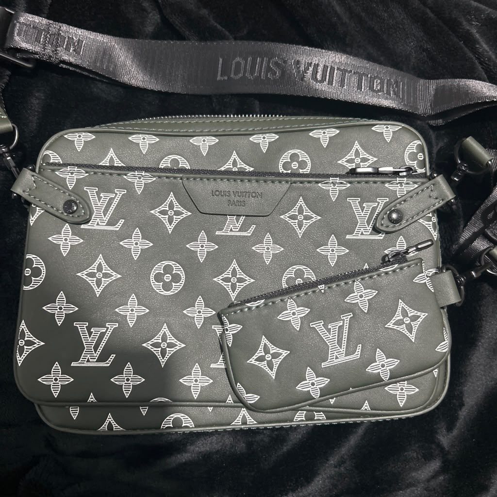 Lv messager bag trio