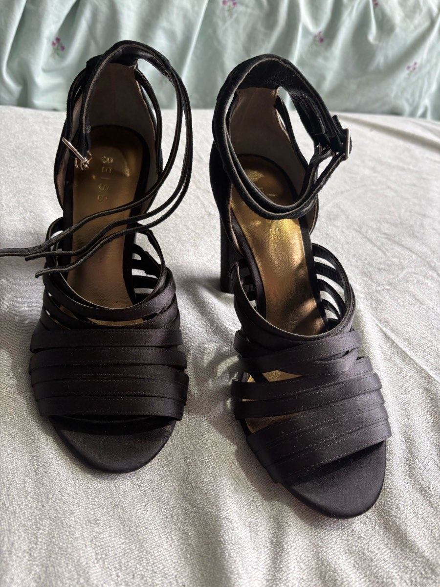 Reiss wedged heeled sandal