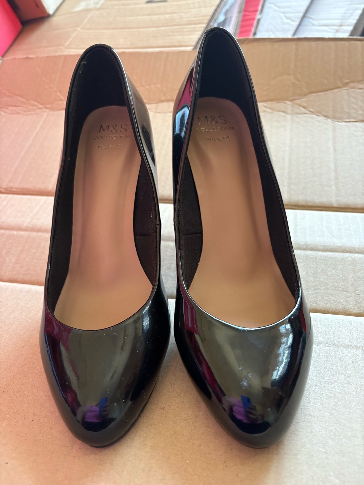 M&S black stilettos