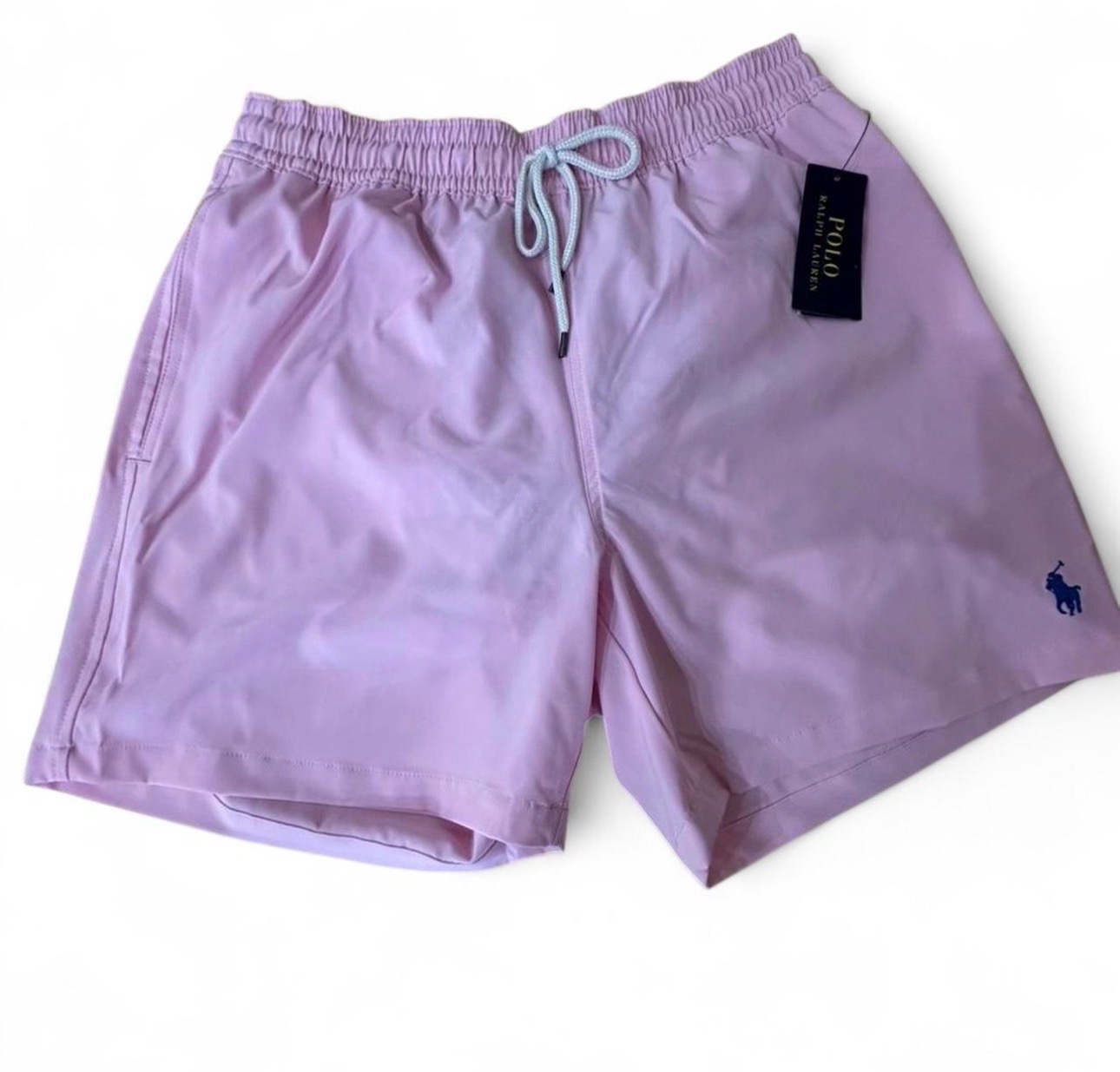 Polo Ralph Lauren Men’s pink swimming shorts with 2 side pockets and rear pocket BNWT