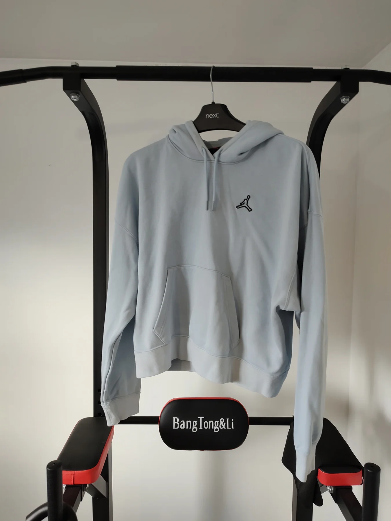 Light Blue Womens Jordan Hoodie in Size Large
