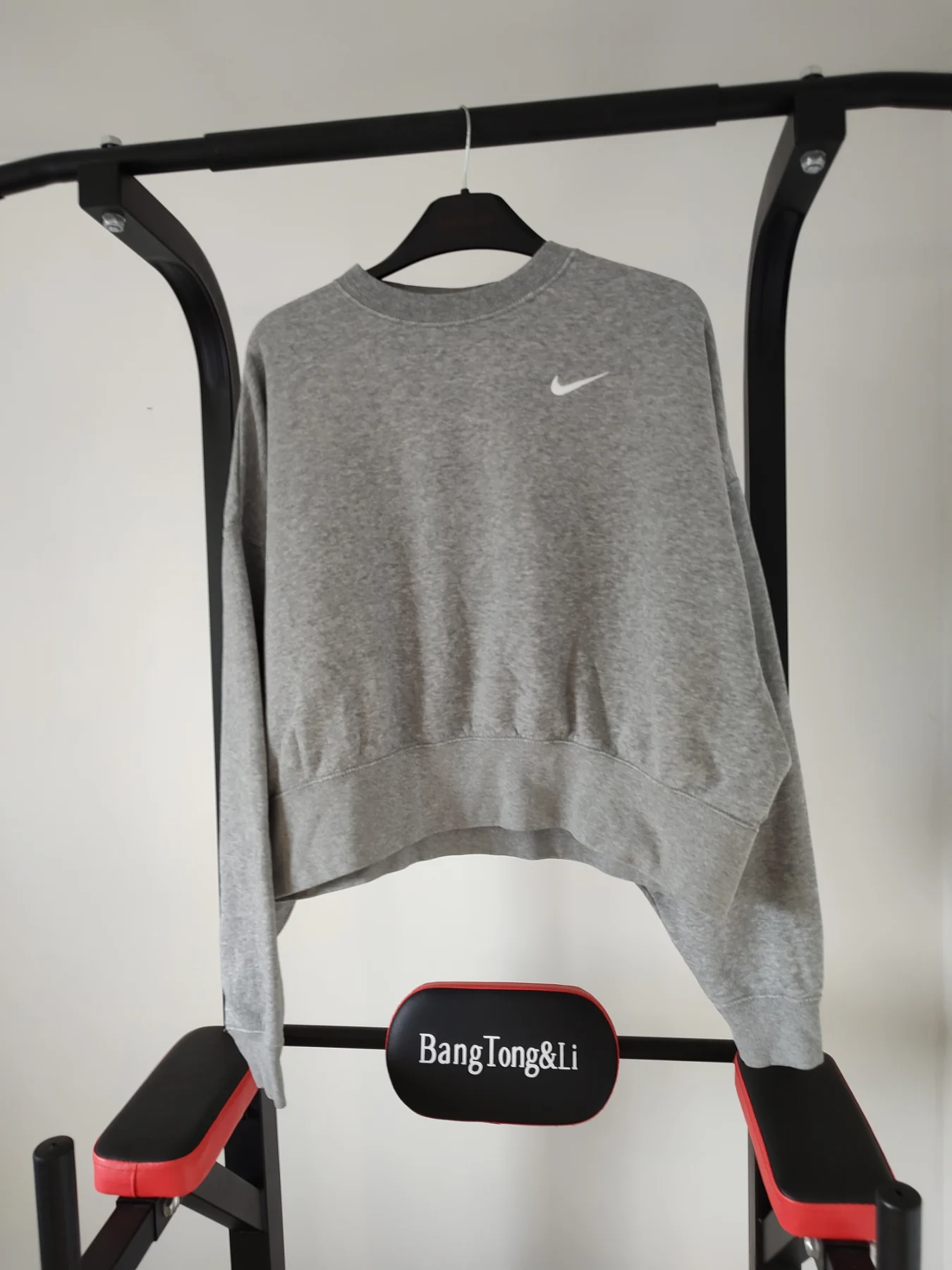 Grey Nike Oversized Sweater In Womens XS