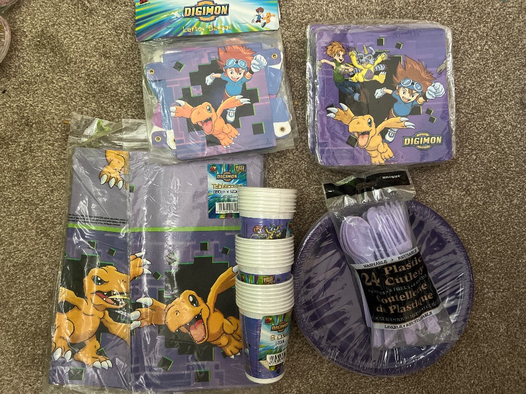 Vintage Y2K Digimon Birthday Party Bundle